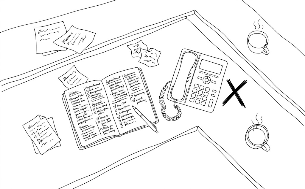 電話のかけ忘れ